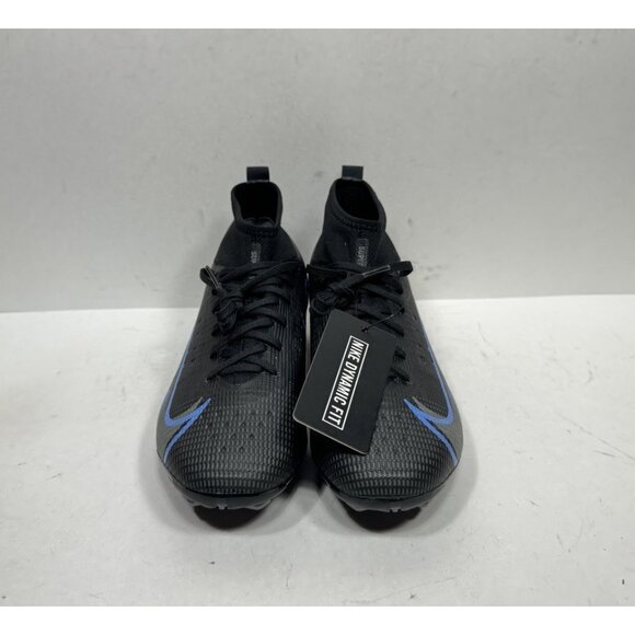 Nike Mercurial Superfly 8 Pro Fg Black Photo Blue Size 4Y CV0804-004 Cleats - Picture 2 of 7